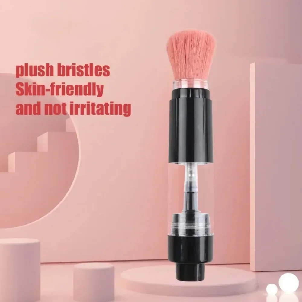 리필 가능 파우더 브러쉬 화장품 파우더 브러쉬 다기능 푸시 온 스프레이 파우더 브러쉬 파운데이션 블러쉬 브러쉬 메이크업 도구