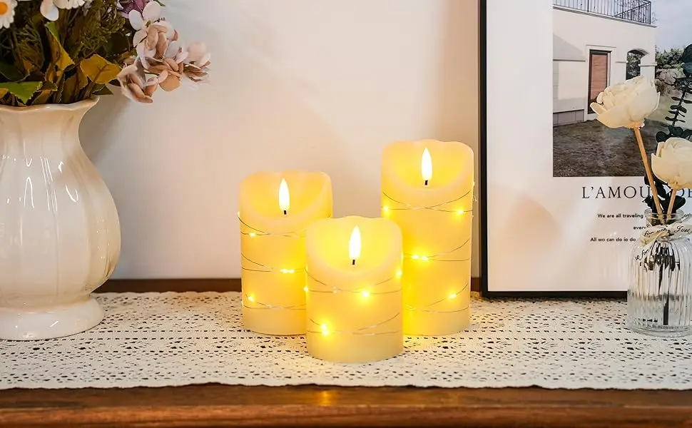 Flickering Flameless Candles