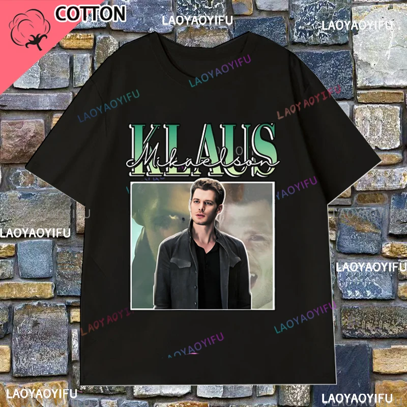 Klaus Mikaelson Shirt Klaus Micaelson 90'S Retro Klaus Mitaelson Vampire Diary T-shirt