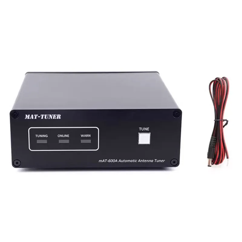 HamGeek mAT-600A 1,8-500 МГц 600 Вт SSB Универсальный автоматический антенный тюнер высокой мощности DC12-14V для коротковолновых радиостанций