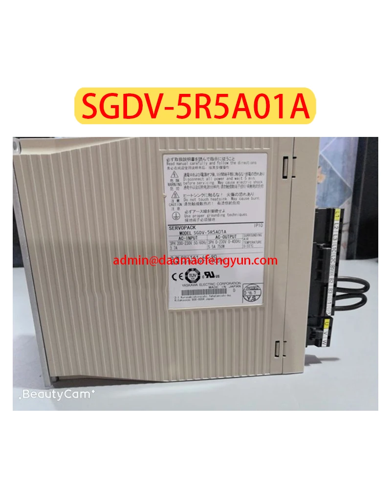

SGDV-5R5A01A Brand new Servo Drive SGDV 5R5A01A，Fast shipping