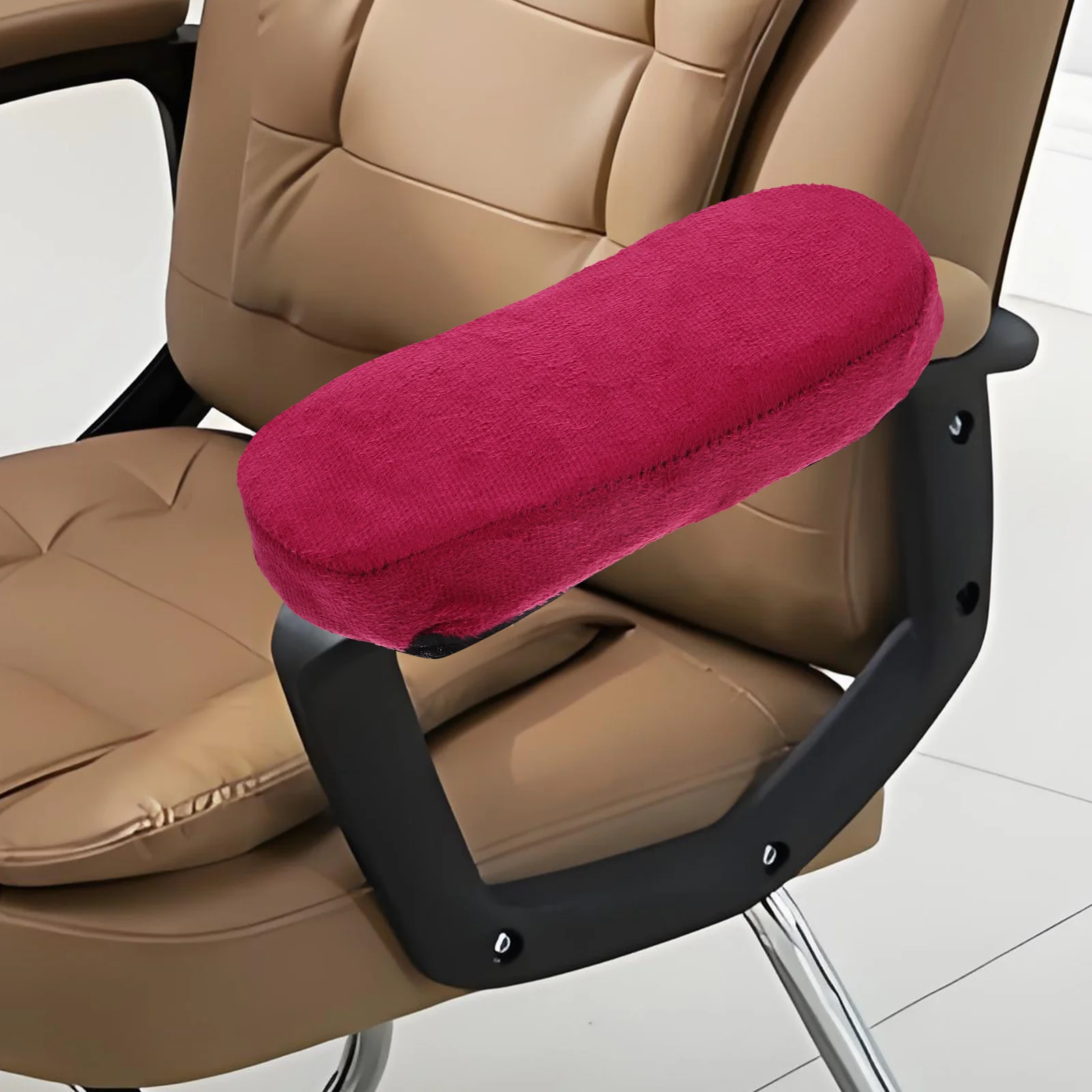 

2Pcs Armrest Pads Comfortable Cushion for Office Chair Wheelchair Gaming Chair Armrest Pillow Soft Arm Rest Cushion