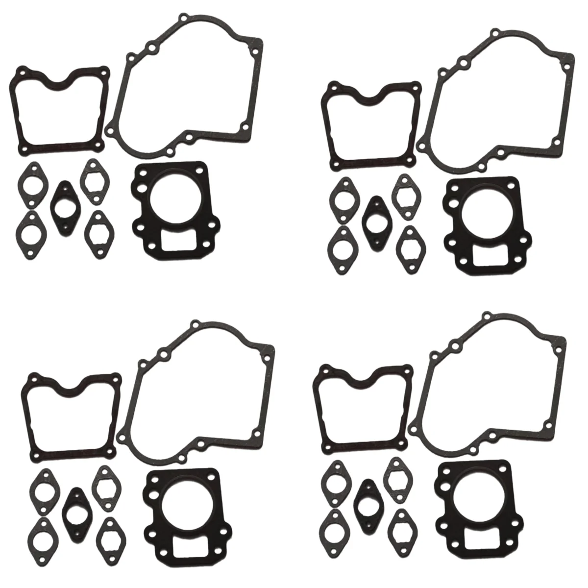 4 Sets Crankcase Cylinder Carburetor Valve Intake Gasket Set For Honda GX90 154F Engine Motor Part