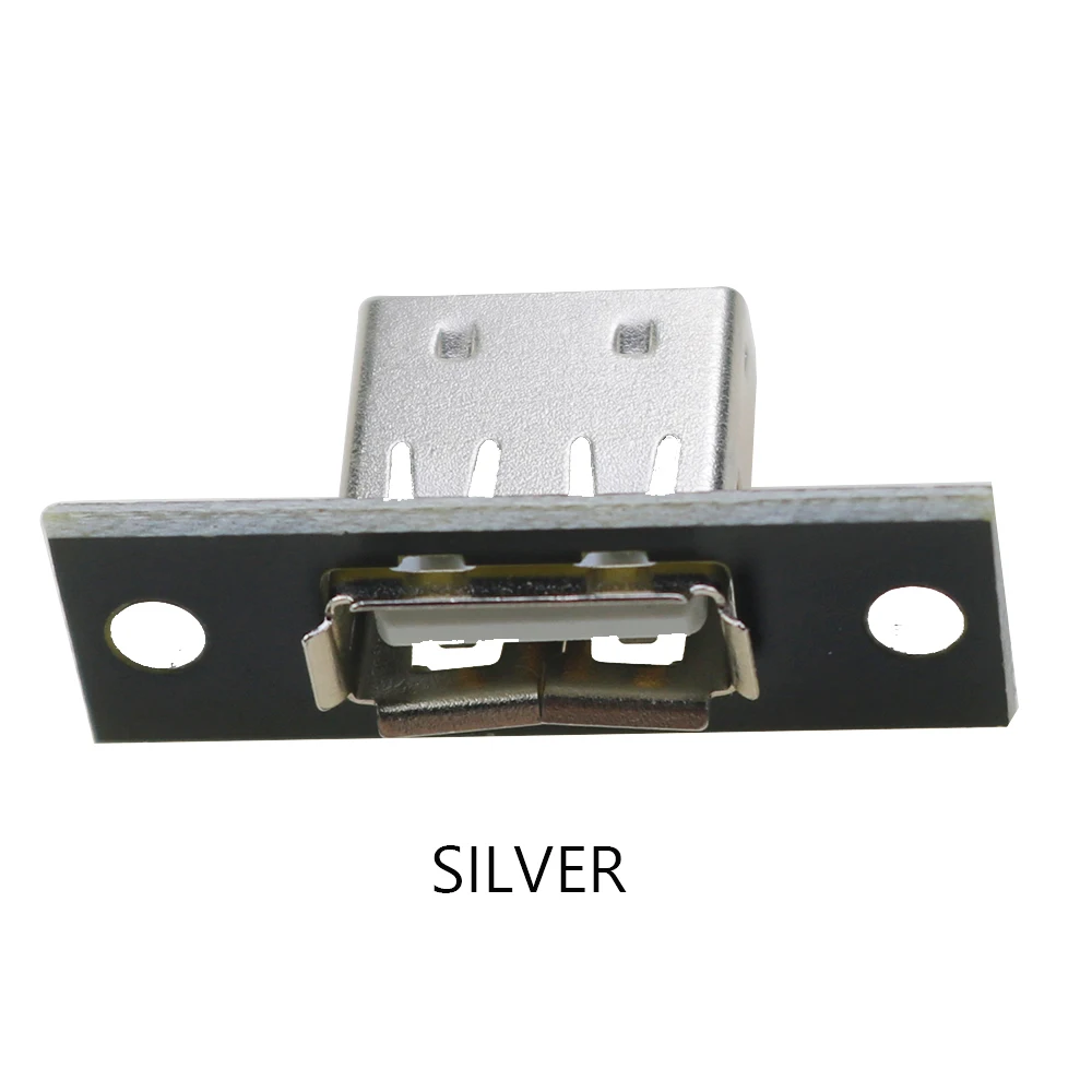 USB A Female Head With Screw Fixed Piece Female Socket Interface Socket USB Female Baffle Data Charging Cable