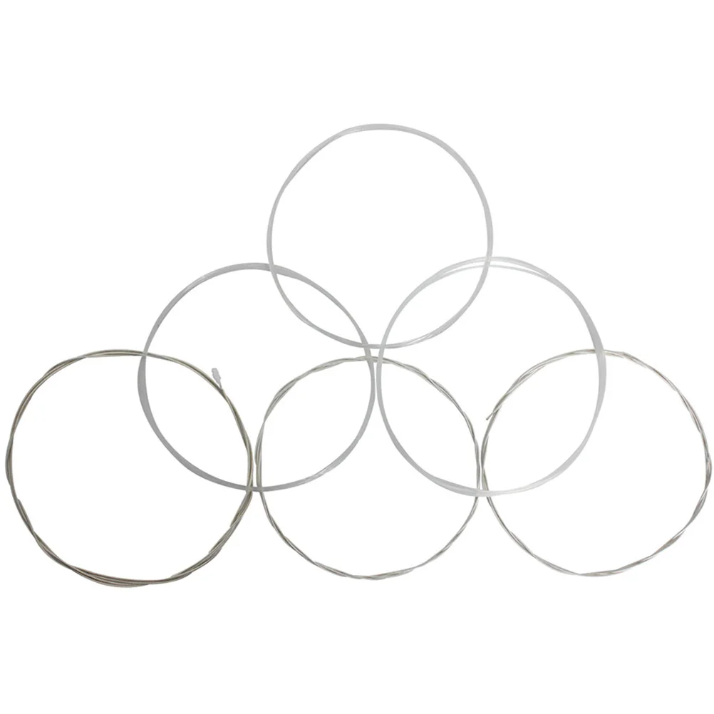 

6Pcs Acoustic Classical Guitar Strings Metal Replacement Simple Operation Cleanliness Maintenance Acoustic Guitar Strings