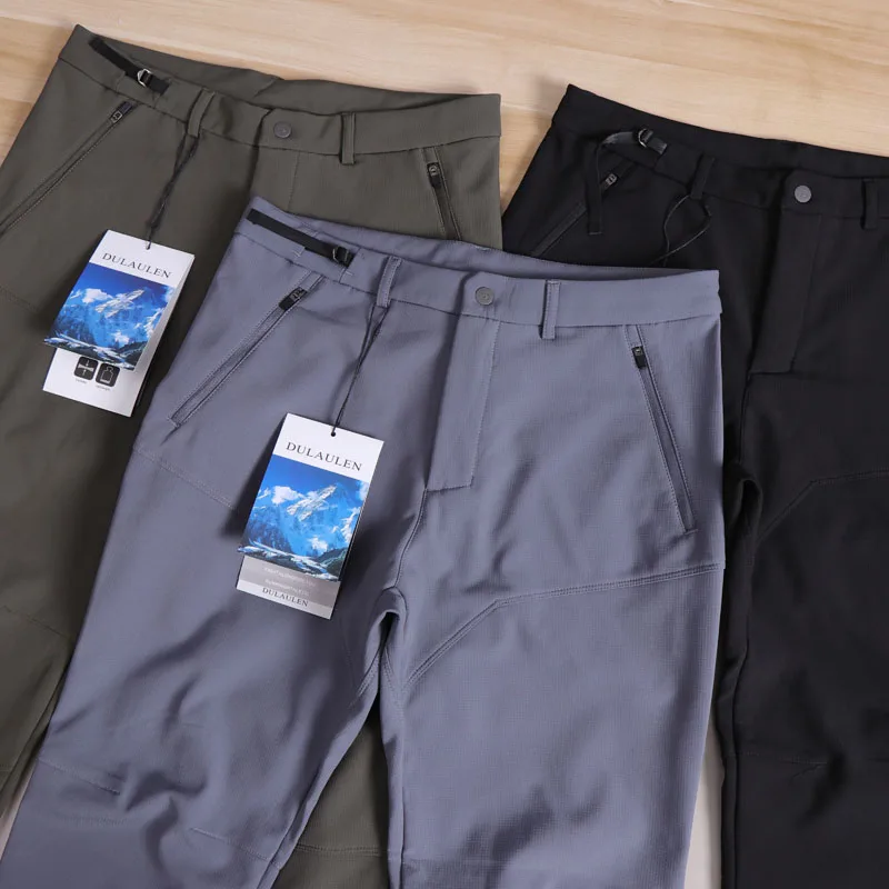 في الهواء الطلق الرجال Fce اصطف لينة ell عارضة السراويل يندبروف مقاومة للماء Cosite المخملية مستقيم الساق عارضة السراويل