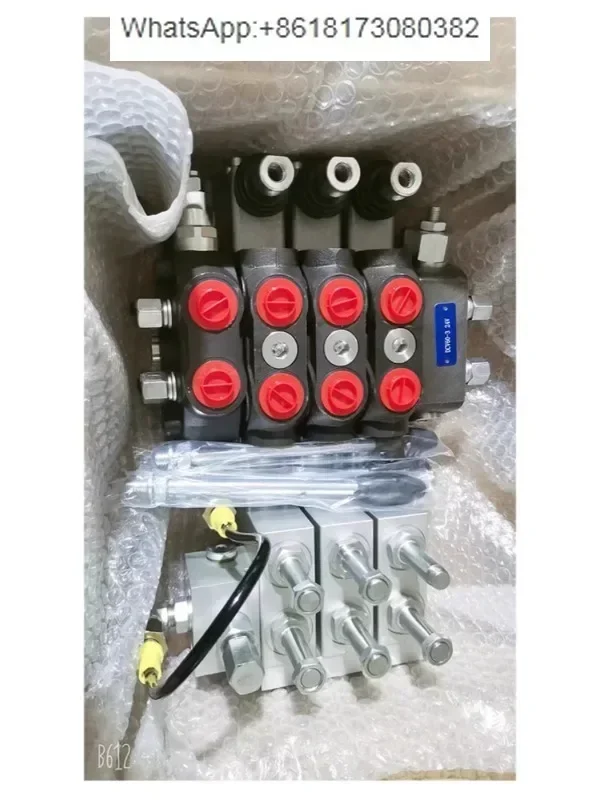 DCV60 transport vehicle converted to hydraulic remote control, electronic  segmented multi way  electro-hydraulic steering valve