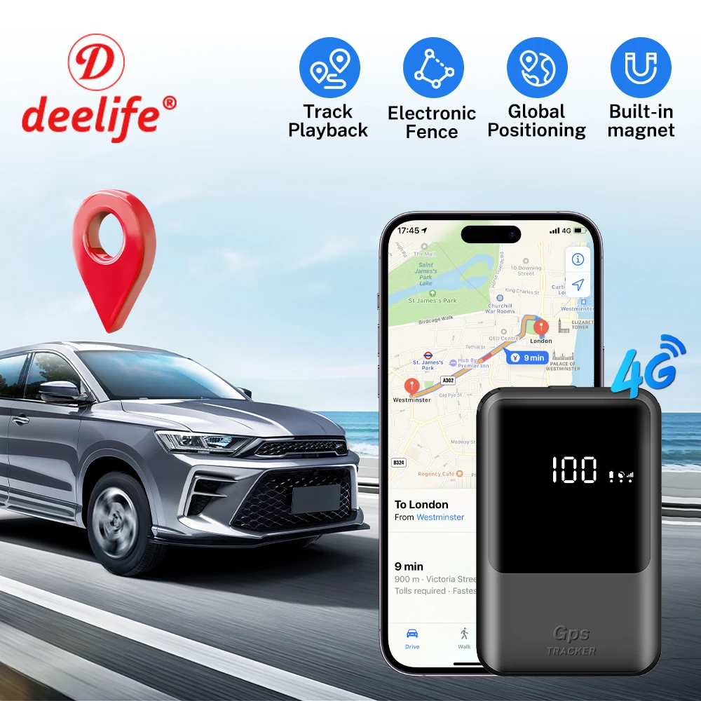 Deelife 4G Car Gps … - image
