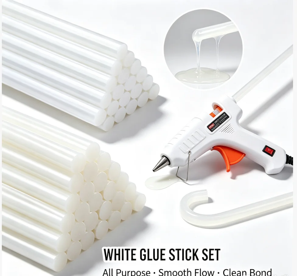 10-100PCS Transparent High Temperature Resistant Hot Melt Mini Glue Gun Stickers For DIY Art Crafts, General Repairs Home Decora