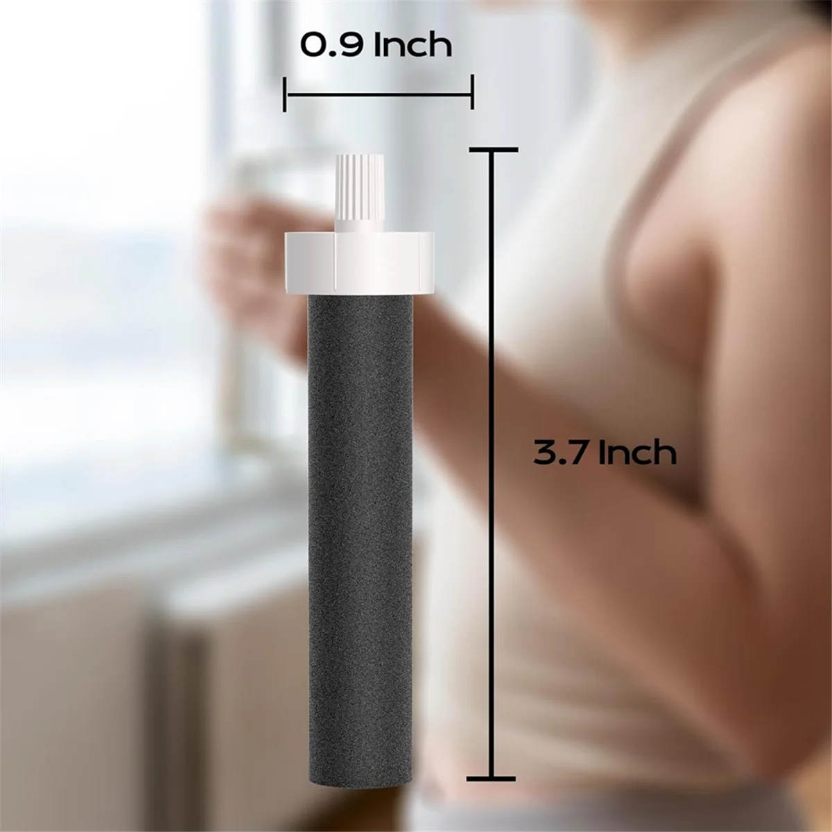 استبدال فلتر زجاجة المياه الساخنة لـ Brita BB06 لفلتر الزجاجة الرياضية ذات الجوانب الصلبة من Brita (20 عبوة)