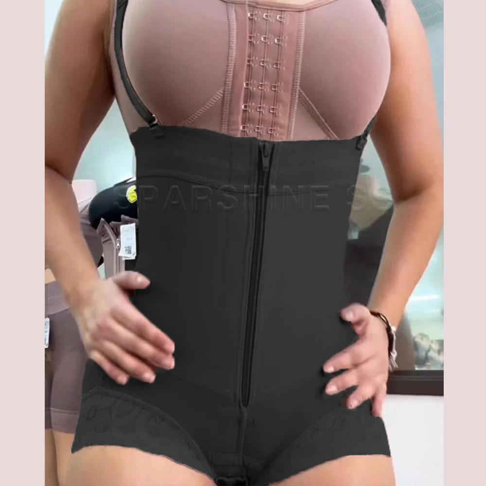 Fajas Colombianas Women Open-chest Compression Shapers Hourglass Figure Corset Sexy Charming Curves Shapewear Girdles