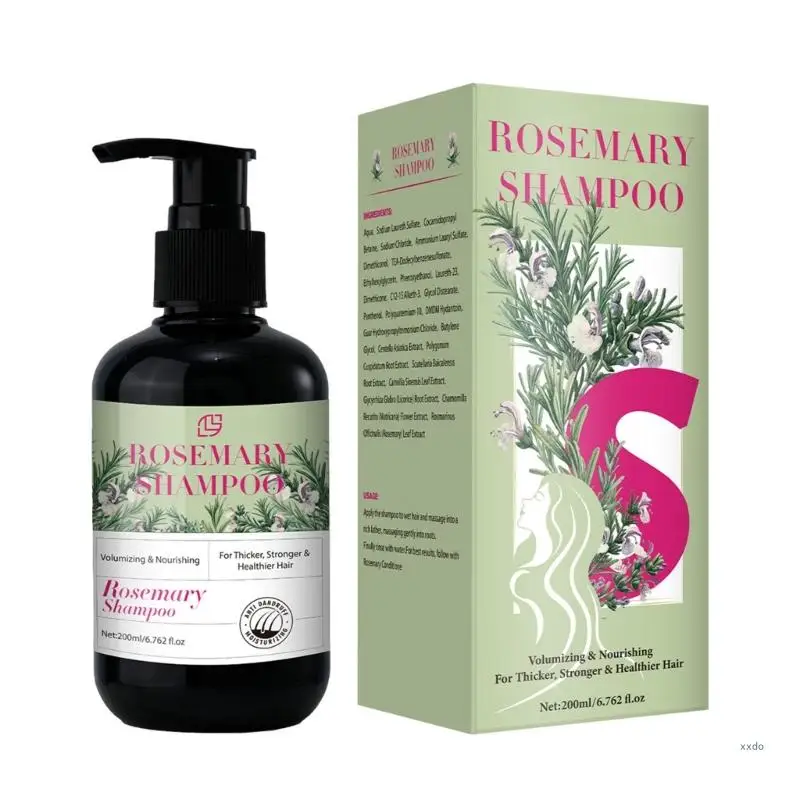 200ml Rosemary Shampoo Smooth Nourishing Shampoo Against Hair Loss Shampoo Shampoo for Daily Use