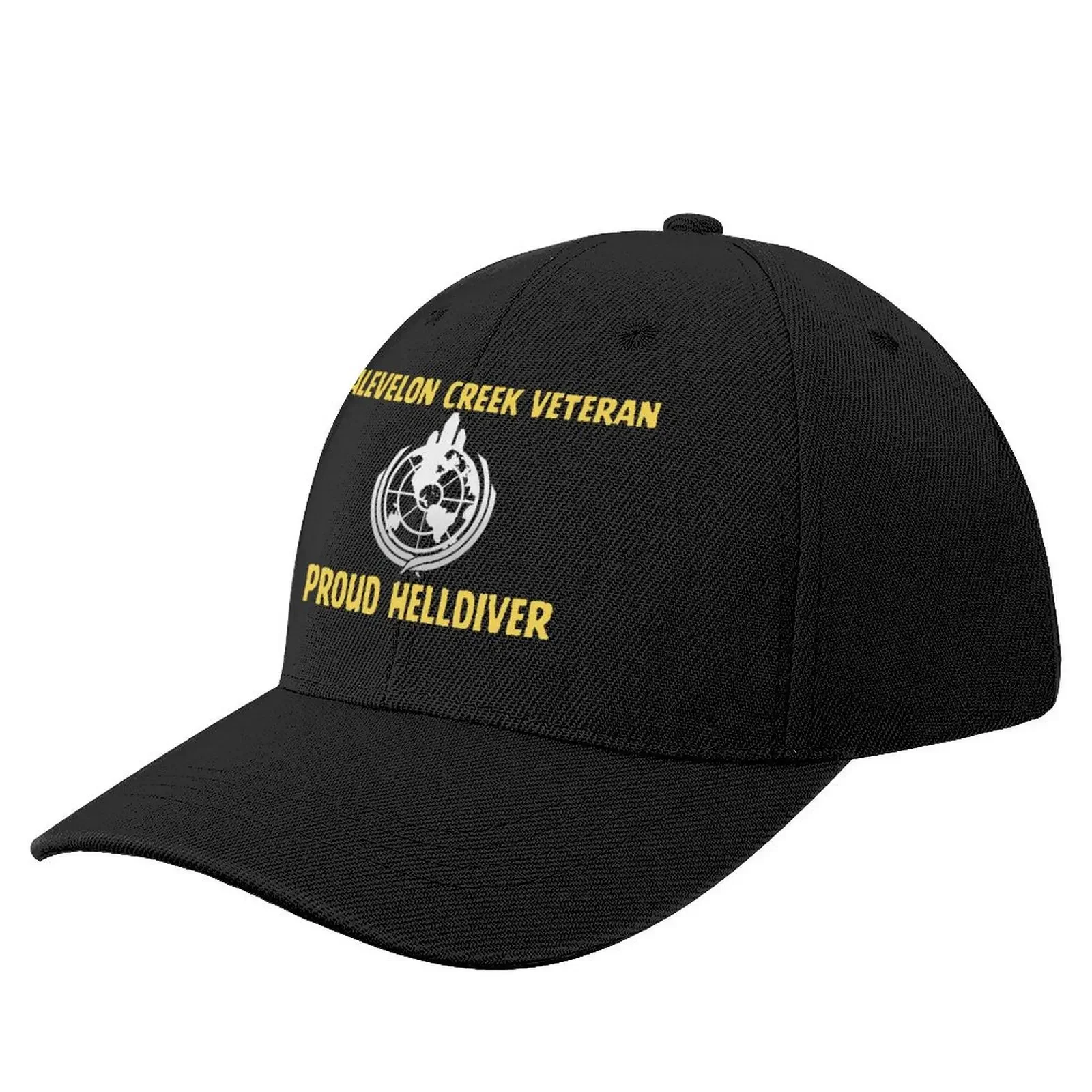 

Helldivers 2 Malevelon Creek Veteran Baseball Cap Galf Cap Hat Baseball Cap black Woman Hats Men's