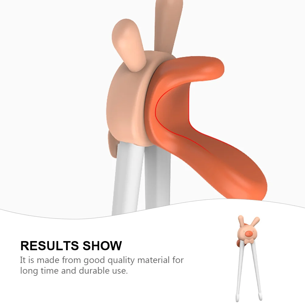 

1Pair Baby Training Chopsticks Kids Cartoon Shape Lightweight Practice Chopsticks Early Learning for Independent Eating