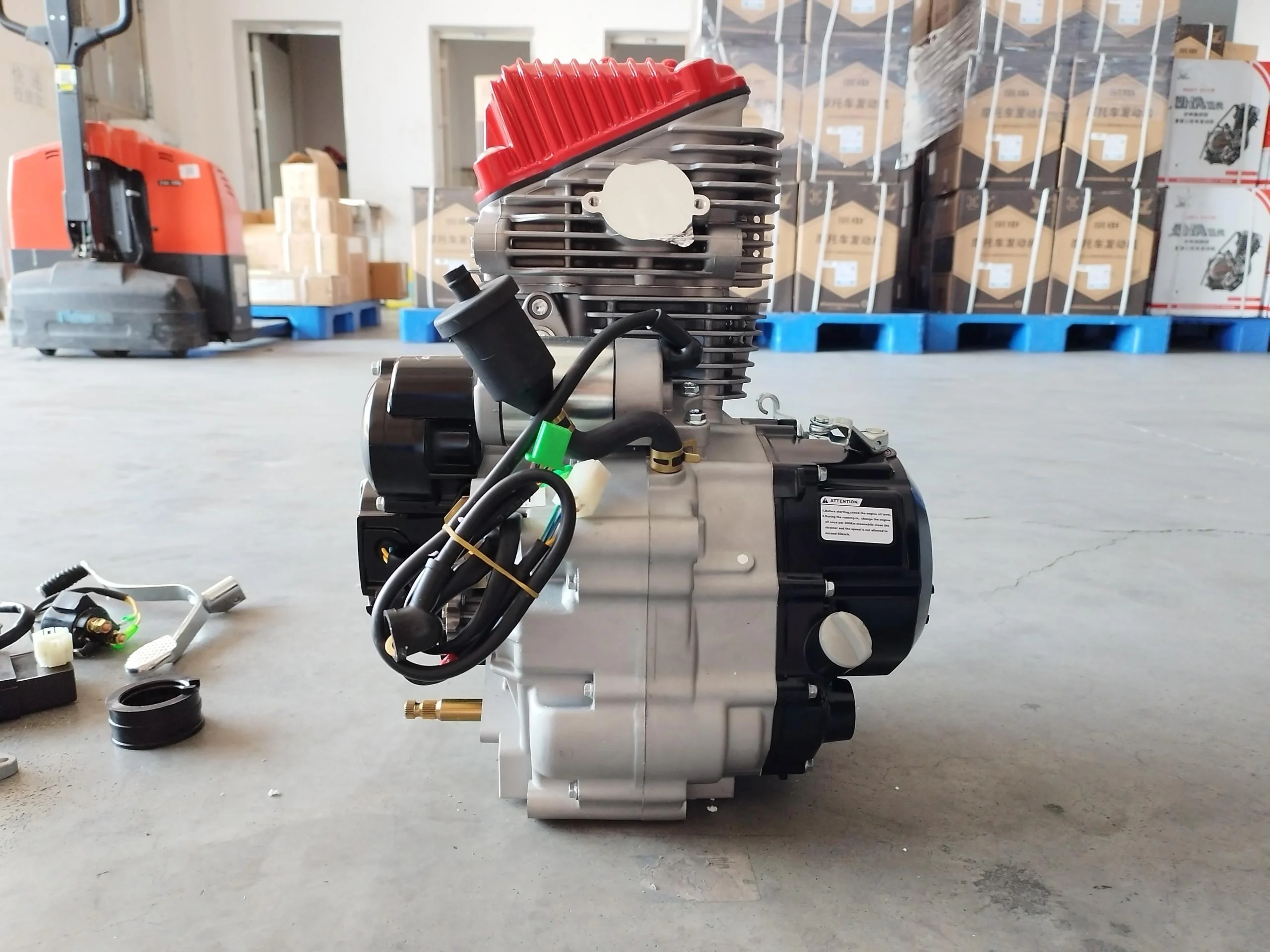 Zongshen Zs175fmm 300cc Motorcycle Engine Assembly Zongshen CB300RL Engine 4-Stroke Zongshen 4 Valve 300cc Engine for Dirtbike view 5