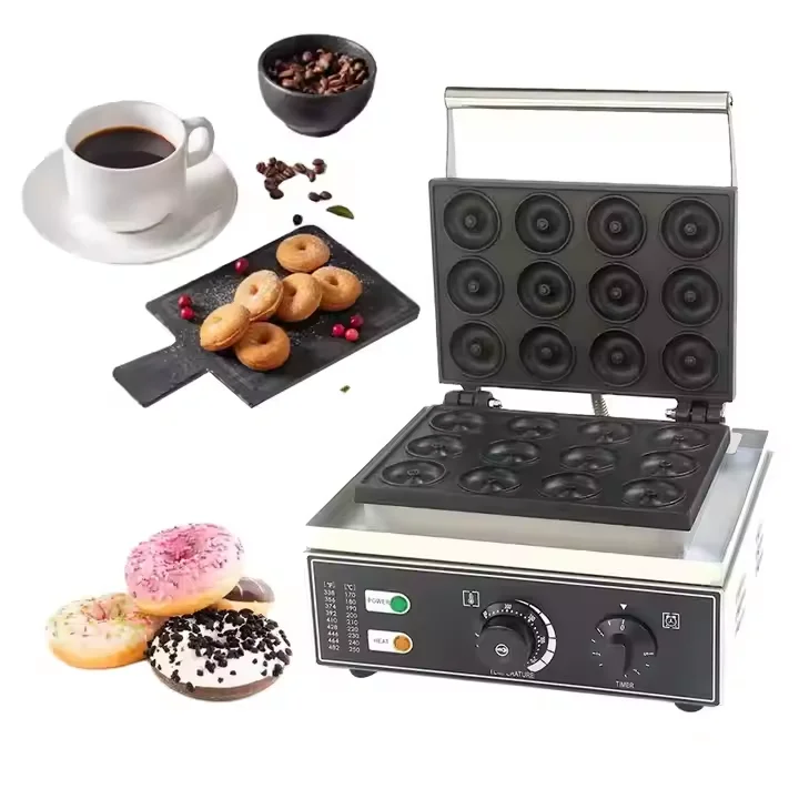 

Professional Kitchen Waffle Maker Commercial High Quality Baking Mini Donut Maker