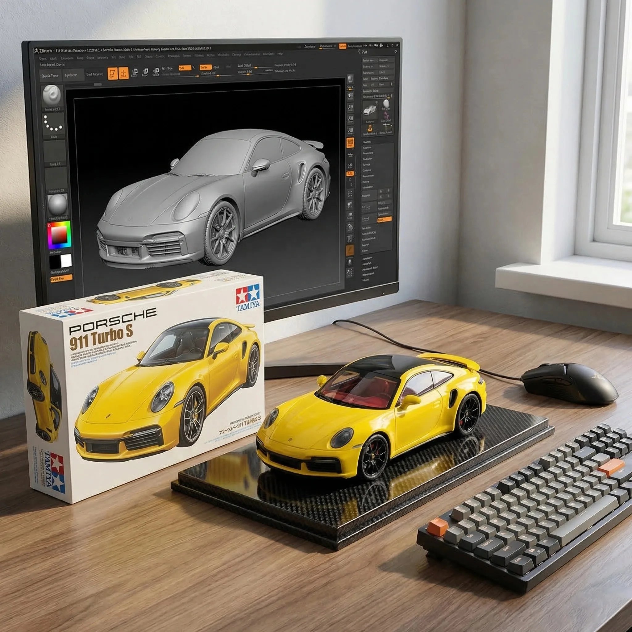 

1:24 911 Turbo S Supercar Alloy Metal Diecast Model Car Sound & Light Hobby Collectibles Birthday Gifts For Boyfriend