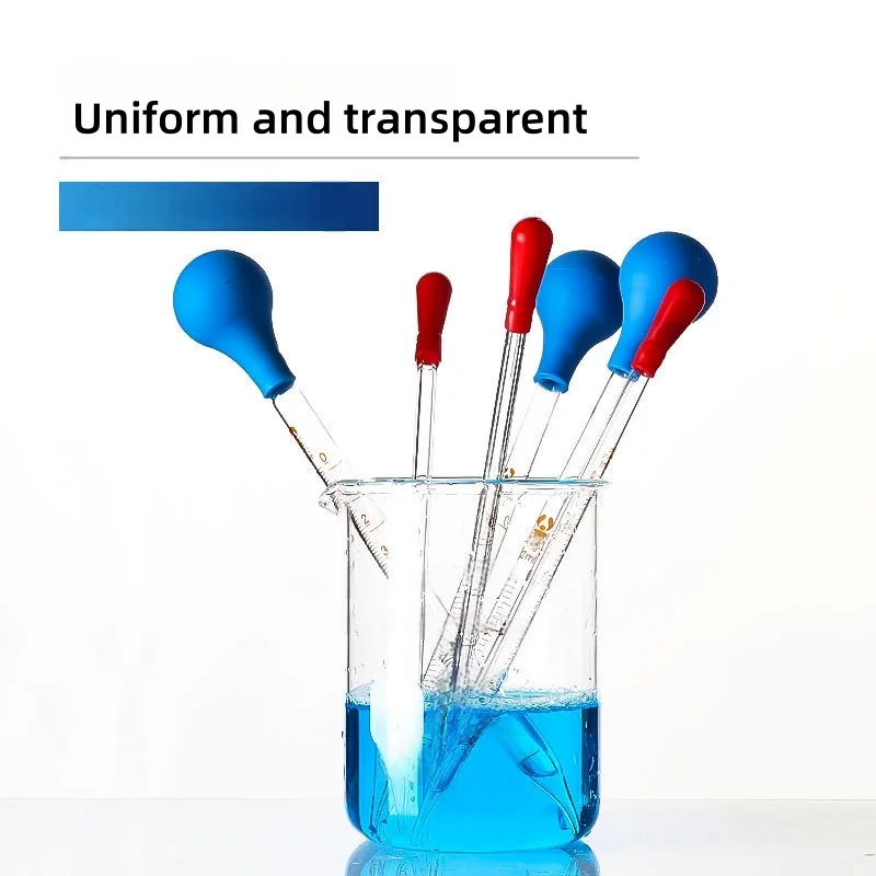 

Droppers 25-Pcs Glass 2ml Graduation Precise Liquid Transfer Pipettes Essential Oils Labs DIY Excluding adhesive head JVLAB