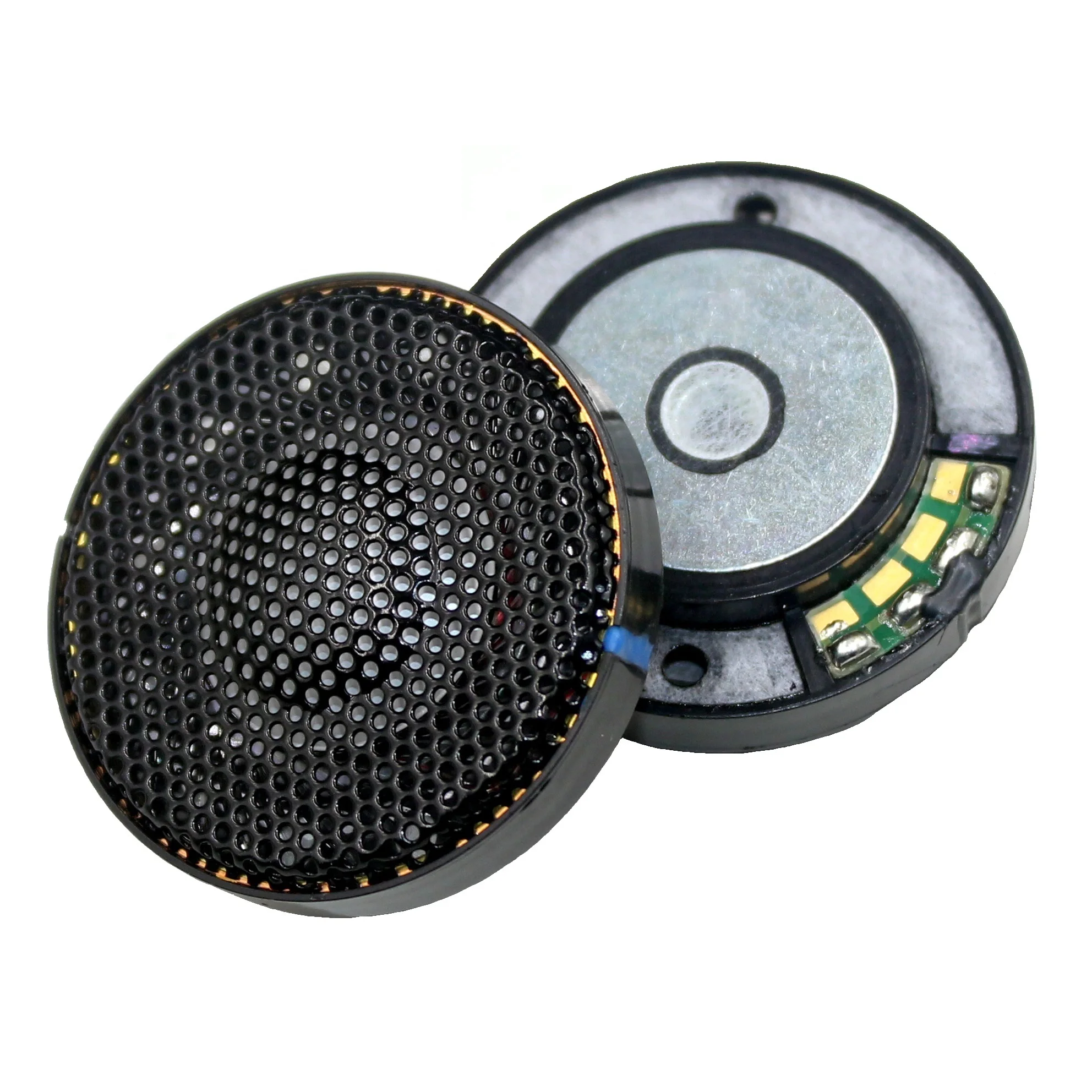 HiFi Bluetooth Capacete Speaker Unit, DIY Repair Headset, Excelente Som, Peças de Reposição, Novo, 40mm, 2Pcs