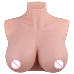 B-R Cup Upgrade Silicone Fake Boobs Artificial Huge Chest Crossdressing Boobs Chest Drag Queen Shemale Cosplay Breast Forms