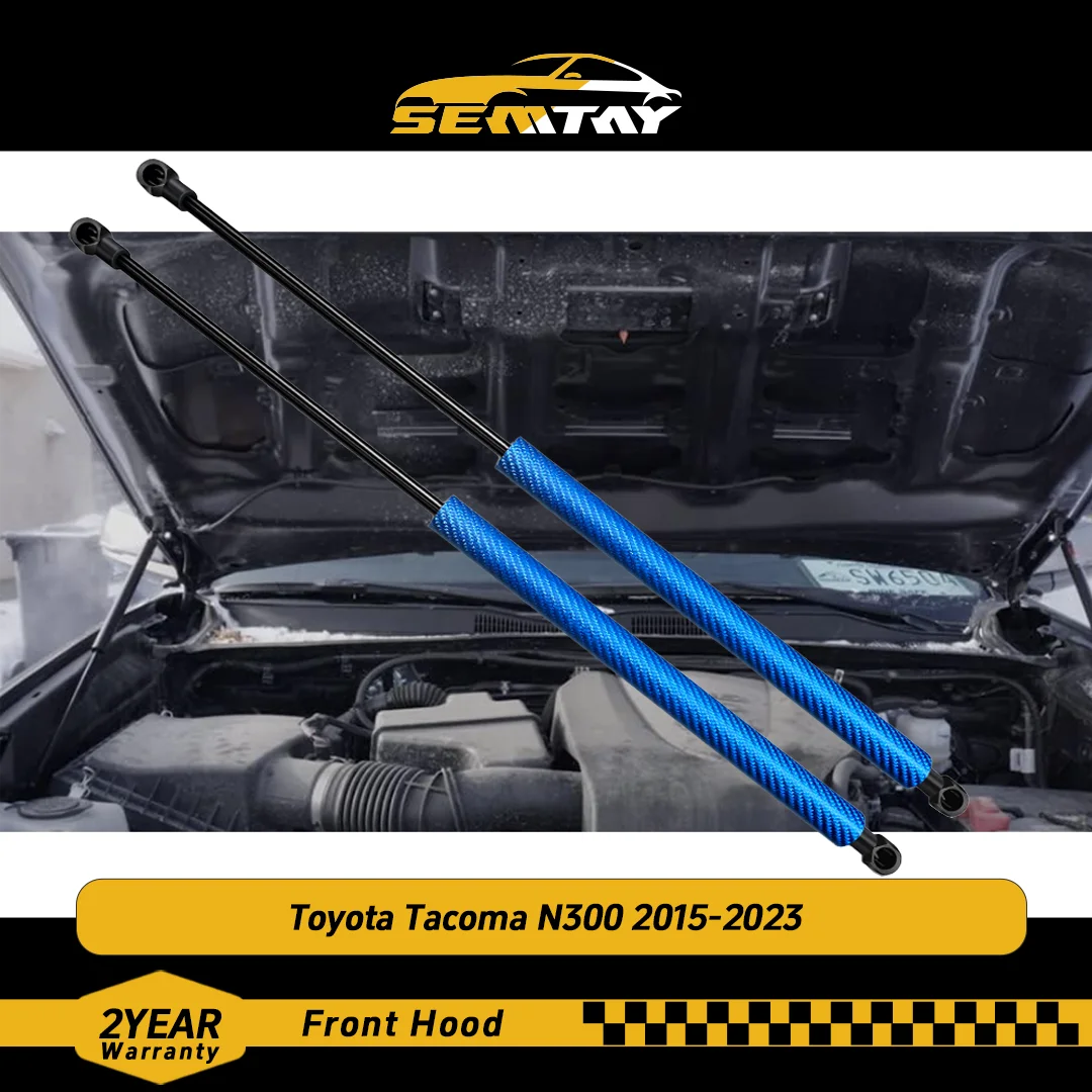 

SEMTAY Hood Struts for Tacoma N300 2015-2023 Bonnet Shocks Damper Compatible with Toyota Tacoma N300 2015-2023 Models