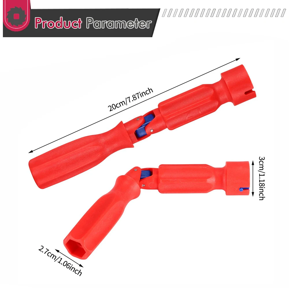 Nuovo strumento universale per la rimozione del sedile del WC da 17/13/10 mm - Chiave da bagno per installazione/rimozione rapida di bulloni e dadi del sedile del comò