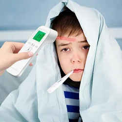 Termometro frontale medico No-Touch termometro digitale a infrarossi indicatore di temperatura a infrarossi per adulti termometro per febbre per bambini