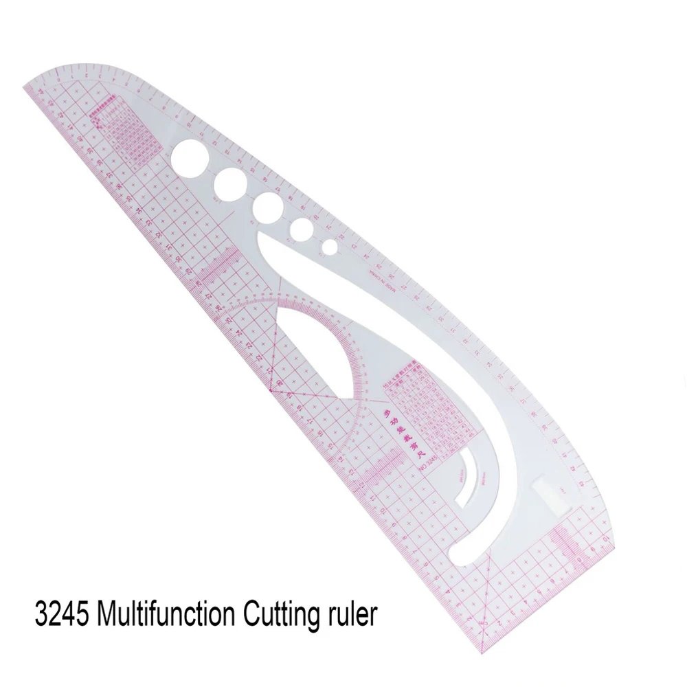Dress Ruler Set Multi-function Sewing Dress Ruler Set Measure Tool for Dressmaking Tailor Clothes Design Making Tools