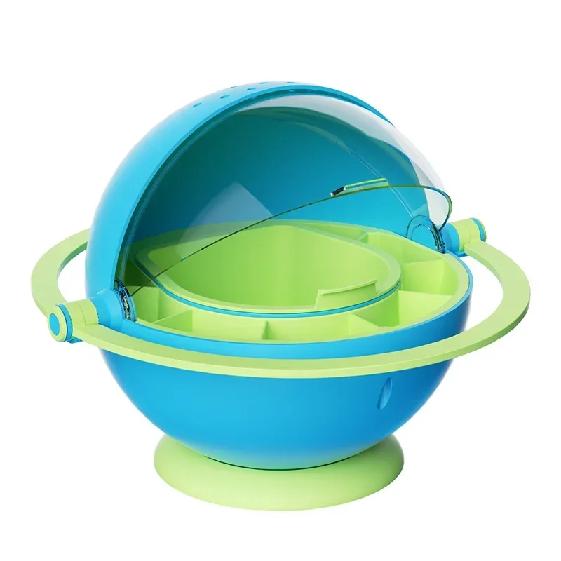 Baby Space Capsule Children and Students Silkworm Feeding Set Small Villa Silkworm Egg Incubation Feeding Box