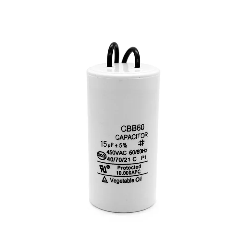 Part for CBB60 15UF 450V Motor Run Capacitor  3pcs