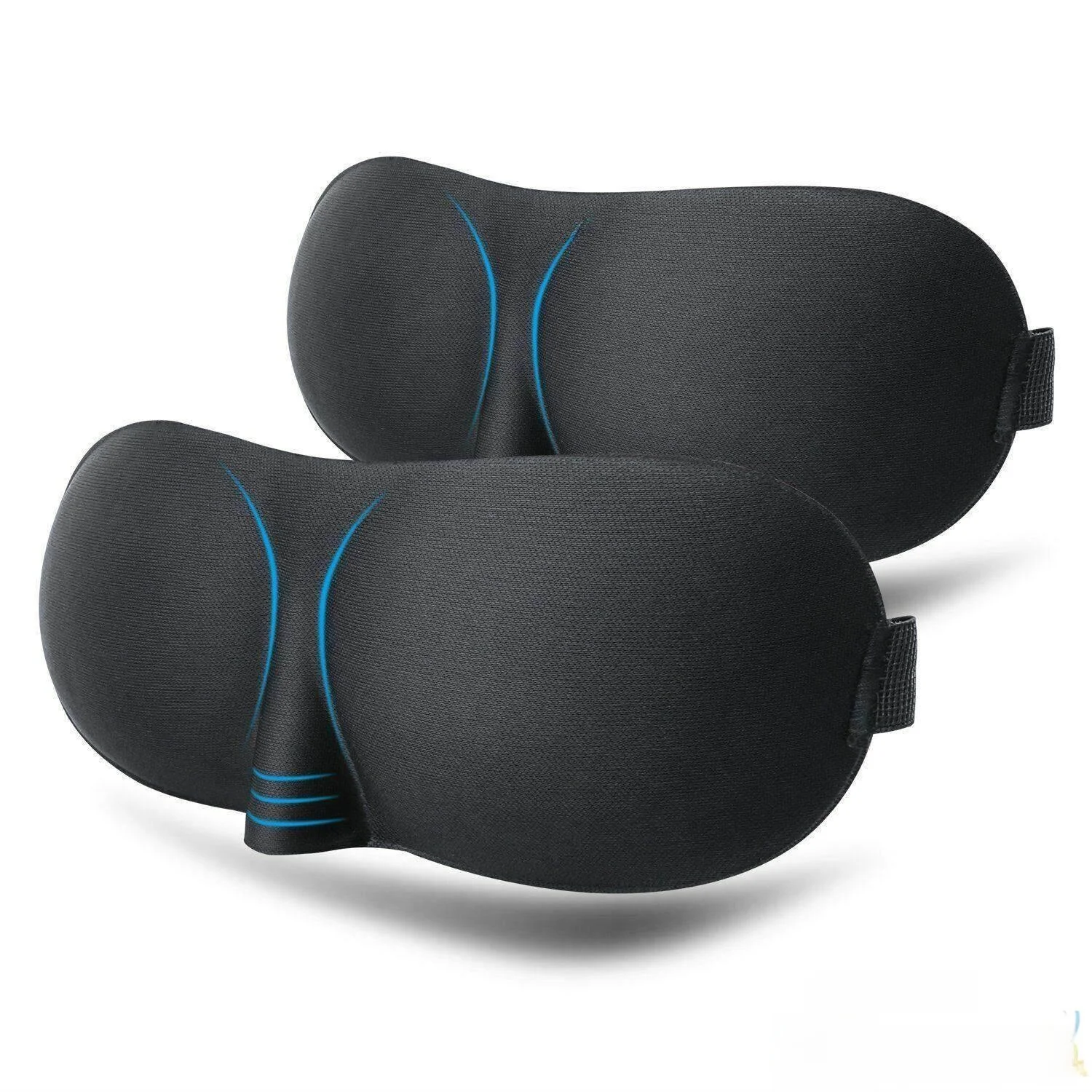 

3D Stereo Sleep Eye Mask with Ear Plugs Noise Reduction Non-Eye Pressure Summer Thin Light Blocking Breathable Men's Sleep Co...