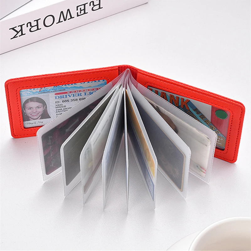Car Registration Driver's License And Insurance Card Holder Leather Car Essential Document Card Wallet Car Accessories