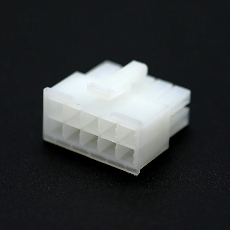 5557-10R 10-hole female Morse type 2-16 hole air mating plug, plastic shell connector, automotive connector