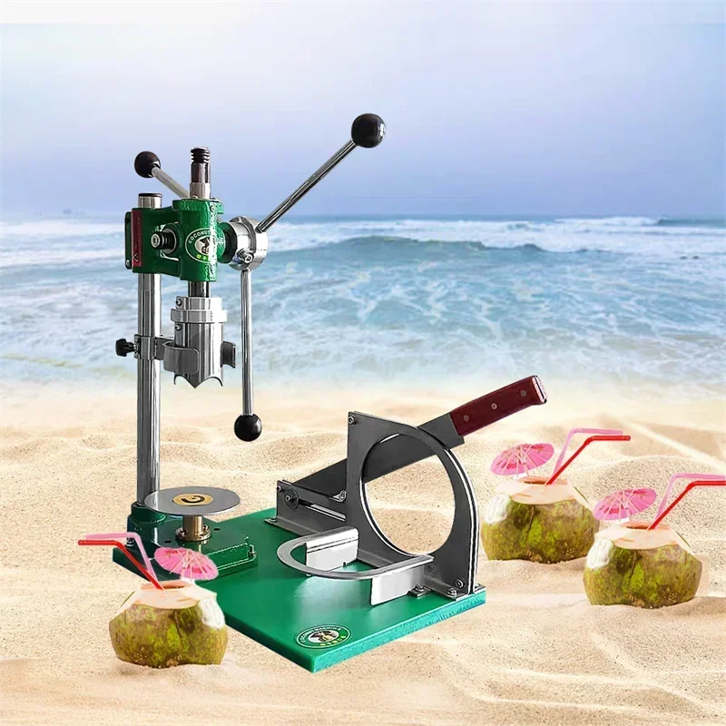 

Fresh Green Coconut Opening Machine Tender Coconut Cutter Opener Tools For Opening Commercial Coconut Cutting Machine