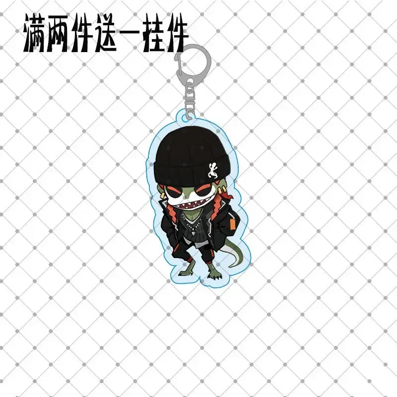 Game Identity V Keychain Doll Anime Emily Dyer Perfumer Naib Subedar Priestess Acrylic Keyring Pendant for Gift