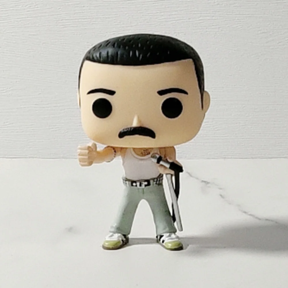 Hot Rocks Queen Freddie Mercury 183 # Figuras de Acción Estilo Funko, Muñecos Coleccionables, Regalos, Decoración para Autos, Modelo