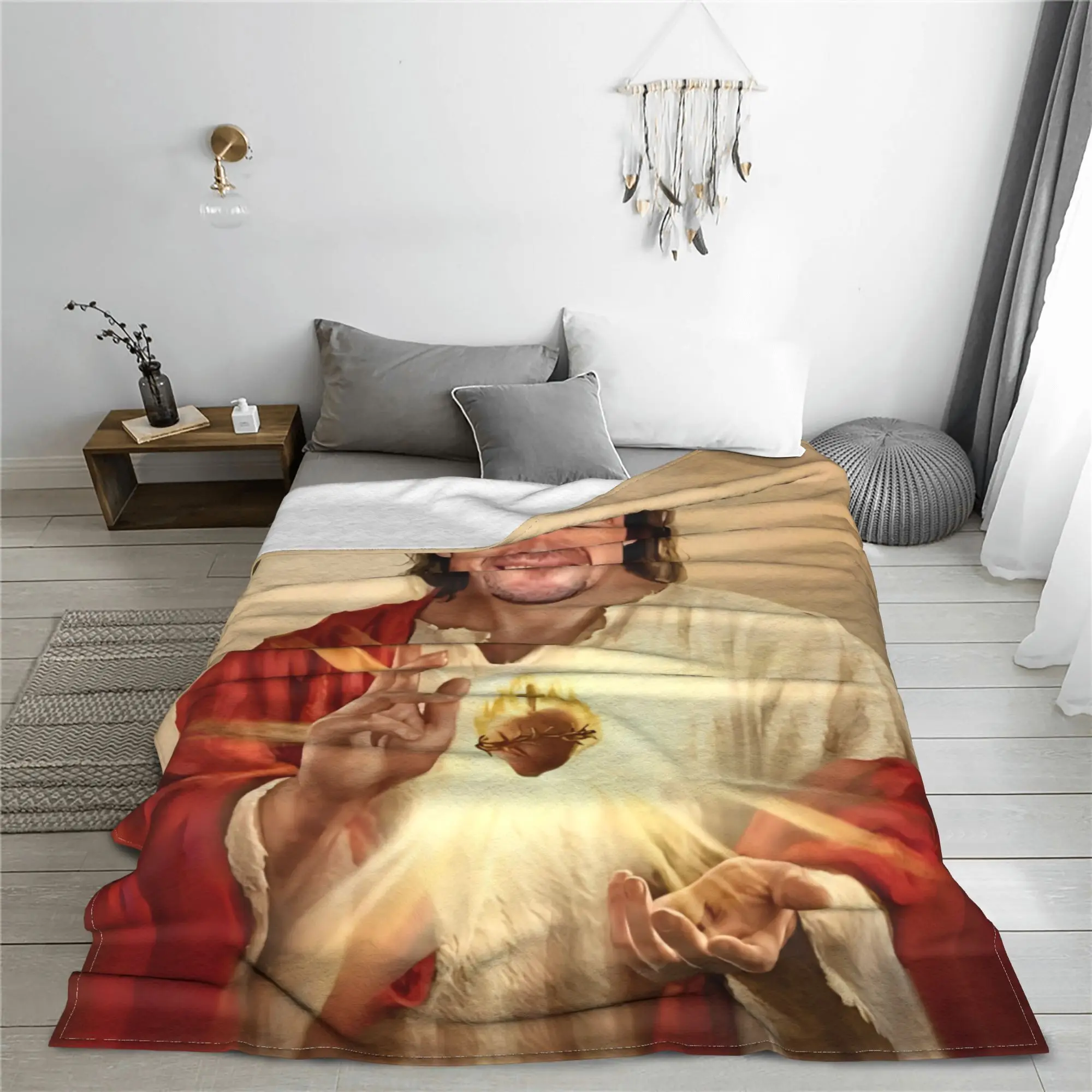 فرناندو ألونسو سانت بطانية قطيفة للأطفال الفانيلا رمي بطانية للمنزل ديكور دافئ لينة جودة مخصصة المفرش الحاضر #4