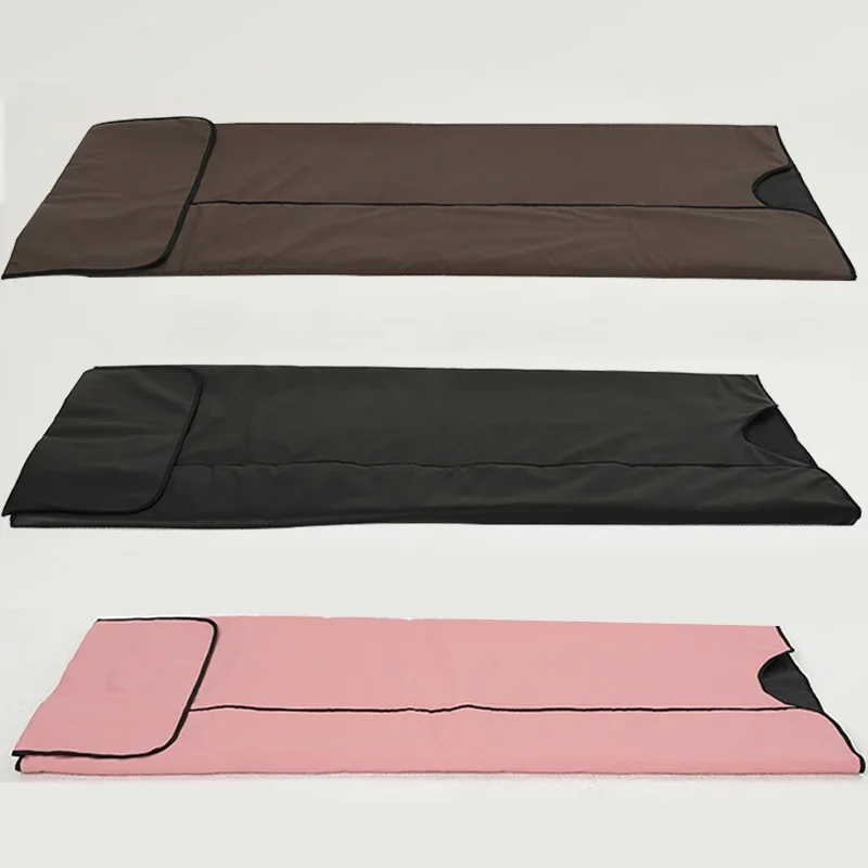 Factory direct sale black far infrared low emf rf sauna slimming blanket with handheld controller