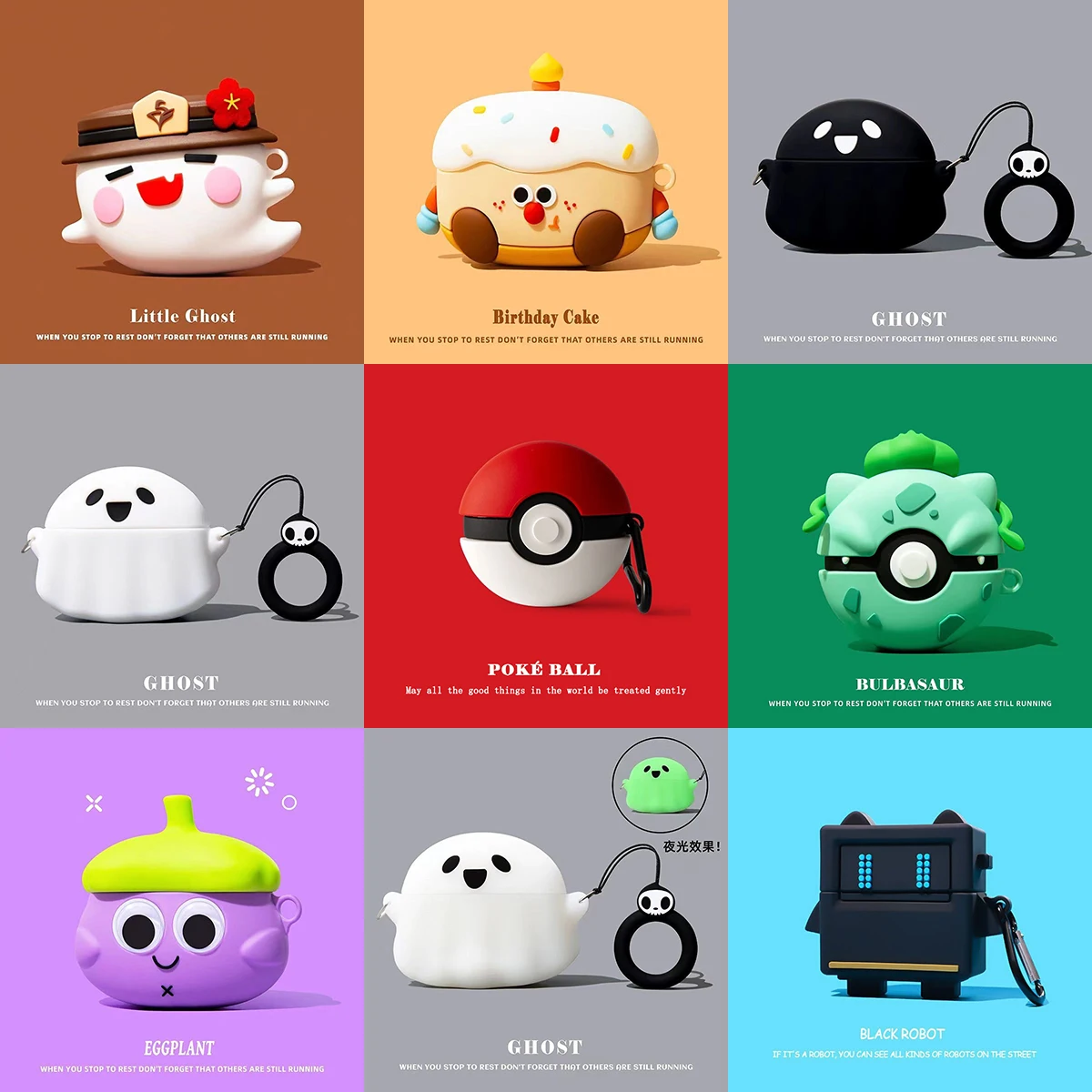 Pokemon Cartoon Silikon Fall für Samsung Galaxy Buds 3 Pro Fall Protector drahtlose Schutzhülle Samsung Galaxy Buds3 Abdeckung