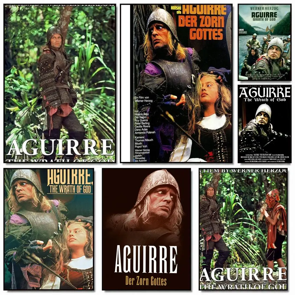 classic movie A-Aguirre the Wrath of God-D Painting Calligraphy Artwork for Home Bedroom Office Wall Decoration Gift