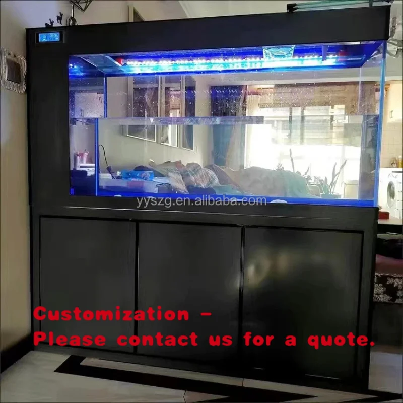 custom.CustomizedLarge Rectangular Aquarium on Sale Shop Display Fish 3ft 6ft Full Setup Ultra Glass Fish