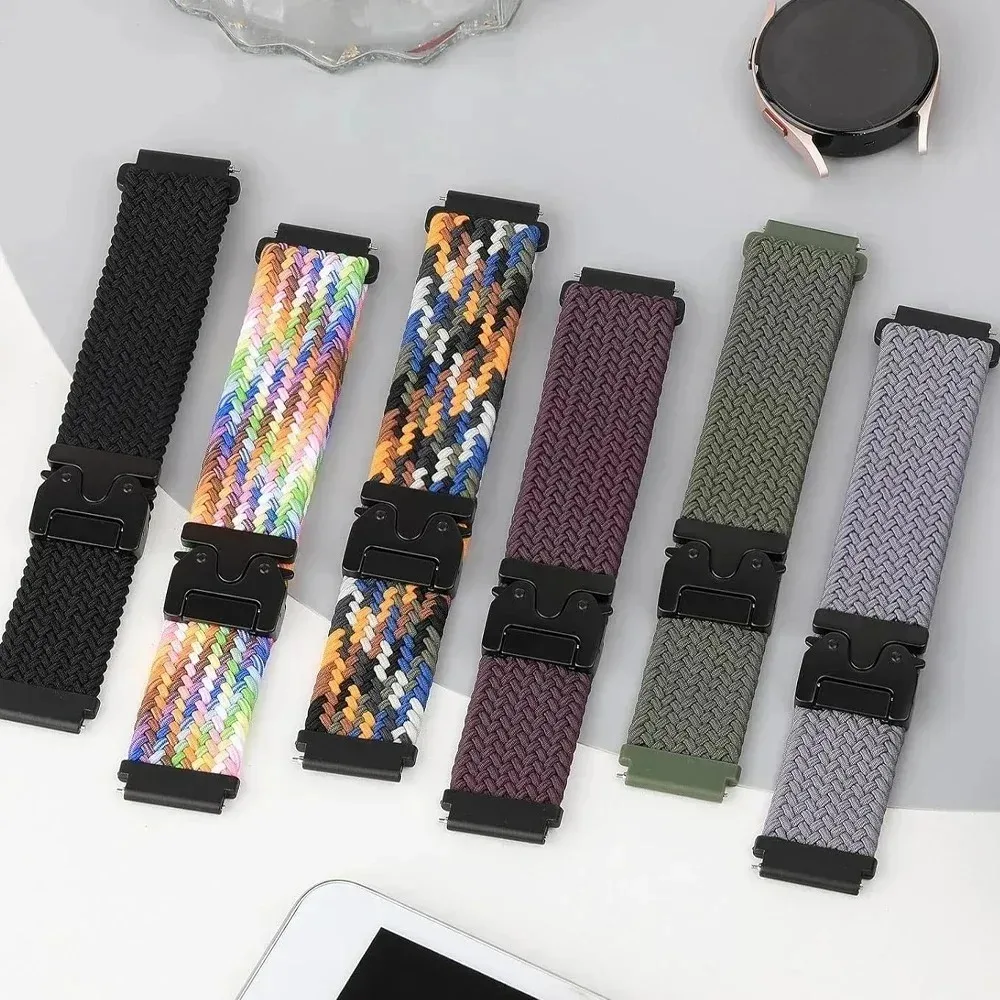 22mm Strap For Xiaomi Watch 5 S5 S4 S3 S2 S1 Active Parachute Nylon Bracelet Correa for Xiaomi Watch 2 Pro Color 2 Sport Band
