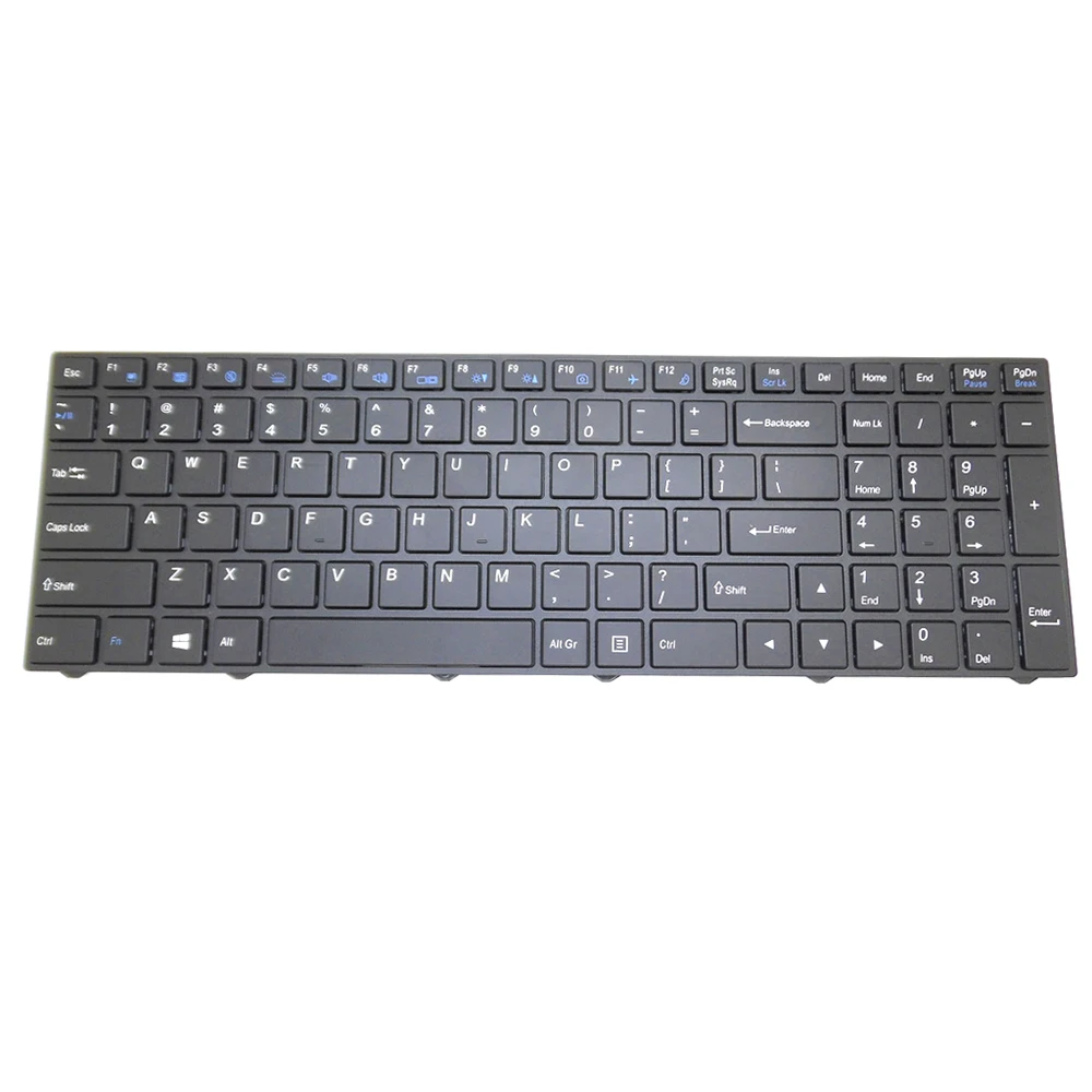 Laptop Keyboard For Sager NP3852 NP4850 N850EZ N850EL NP3950 NB50TZ NP8154 P955EE6 English US Black With Backlit New