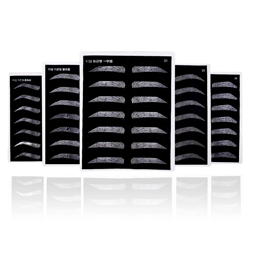 

Tattoo Embroidery Half Line Eyebrow Tattoo Eyebrow One Word Eyebrow Practice Leather Black Tattoo Practice Leather Beginner