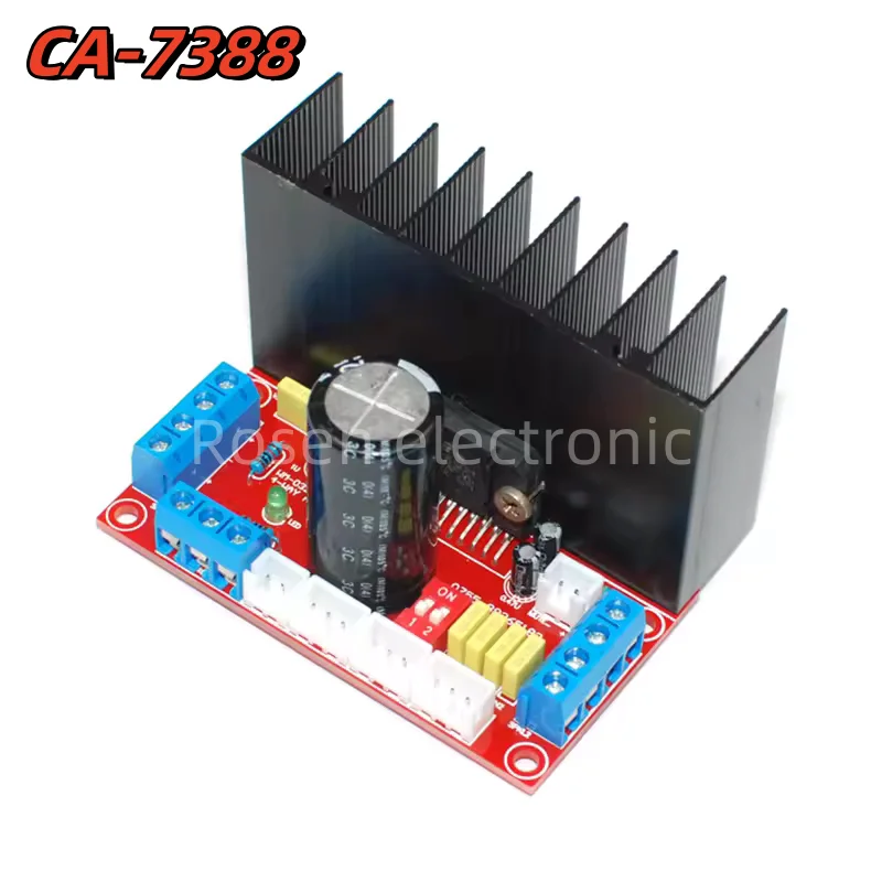 CA7388 TDA7388 4-Channel Car Amplifier Board 4x41W Receivers Amplifier TDA7850 Car Audio Amplifier Board Optoelectronic Displays