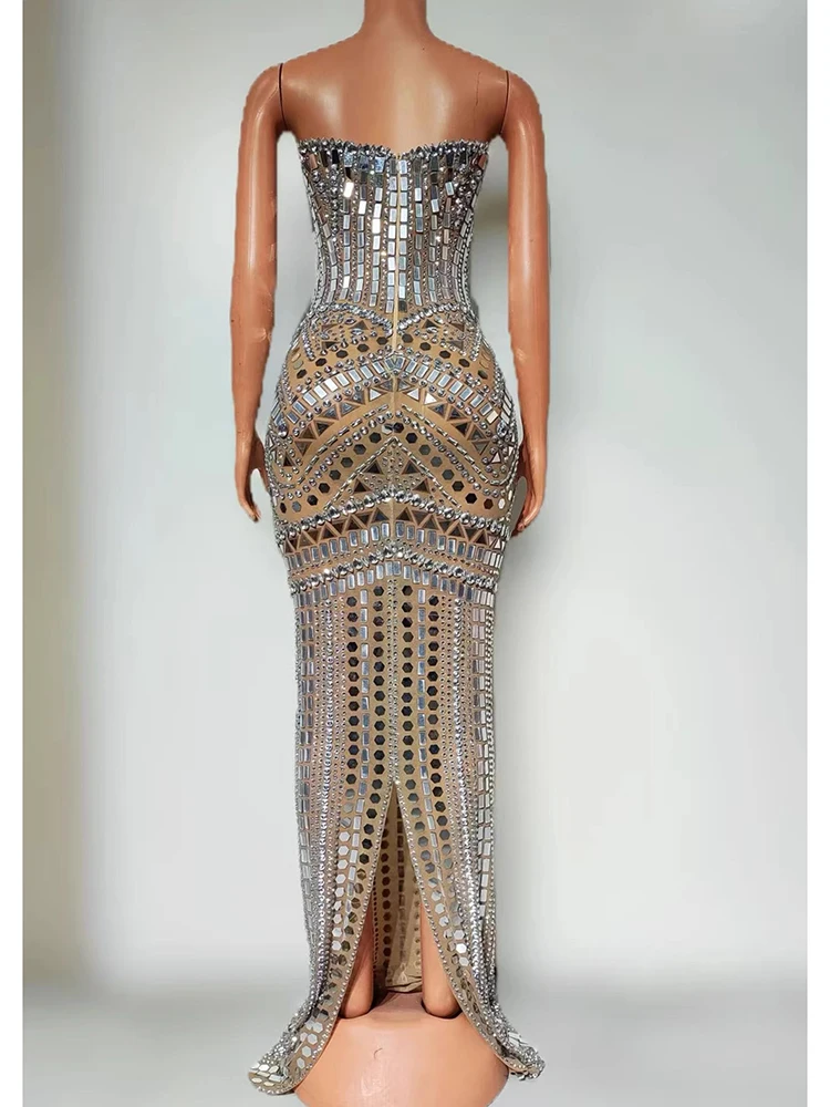 Wysokiej jakości seksowna sukienka z cekinami na gorąco 2025 Nowa moda niestandardowa odzież damska