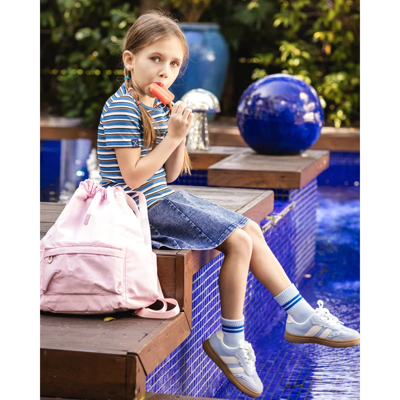 Ali Plus SS26 Denim Striped Collection Teens Denim  Skirt Pants Rompers Family Matches Clothing Outfits