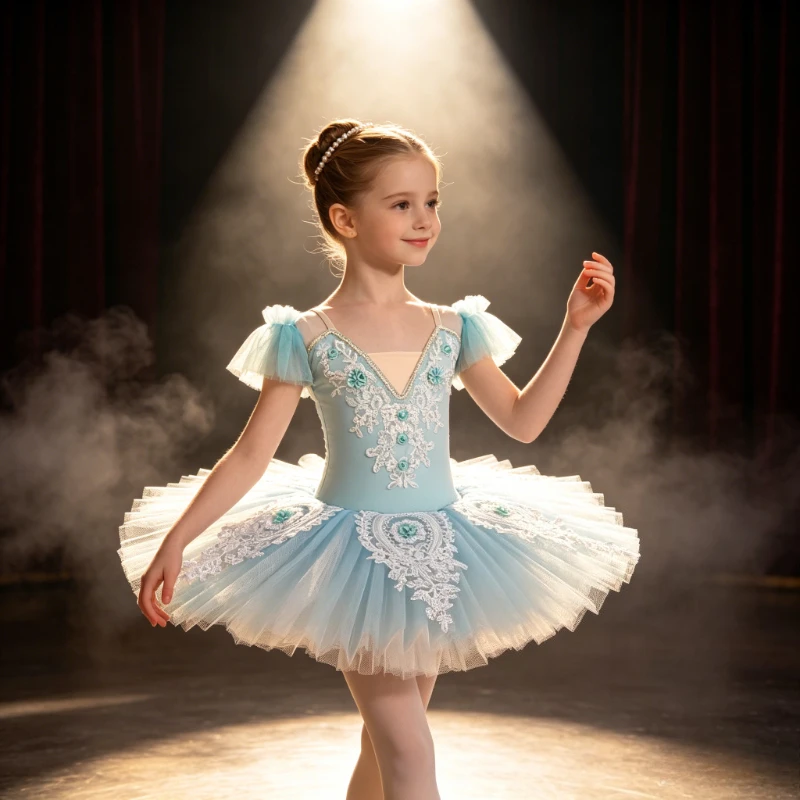 

Children's Ballet Dress Costume Kids Toddler Ballet Tutu Dancing Dress Swan Lake Costumes Ballerina Clothing Princess Outfit