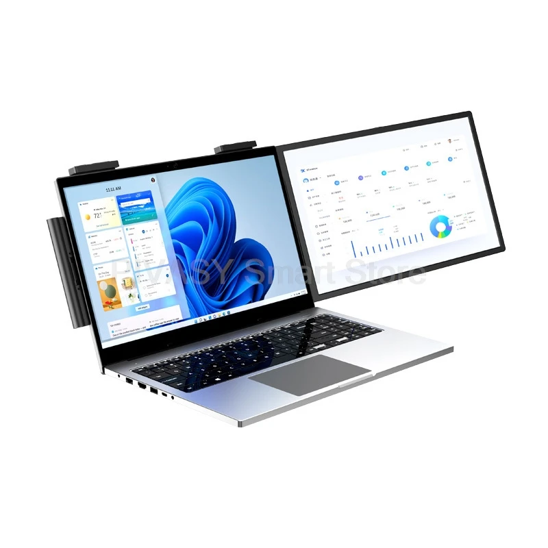 

14-дюймовый правый внешний удлинительный экран для ноутбука, торговый игровой офисный дисплей, портативный монитор, разрешение 1920*1080, 60 Гц