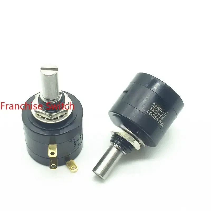 

Multi Turn Wire Wound Potentiometer 22HP-10 5K 10 Brand New Off The Shelf
